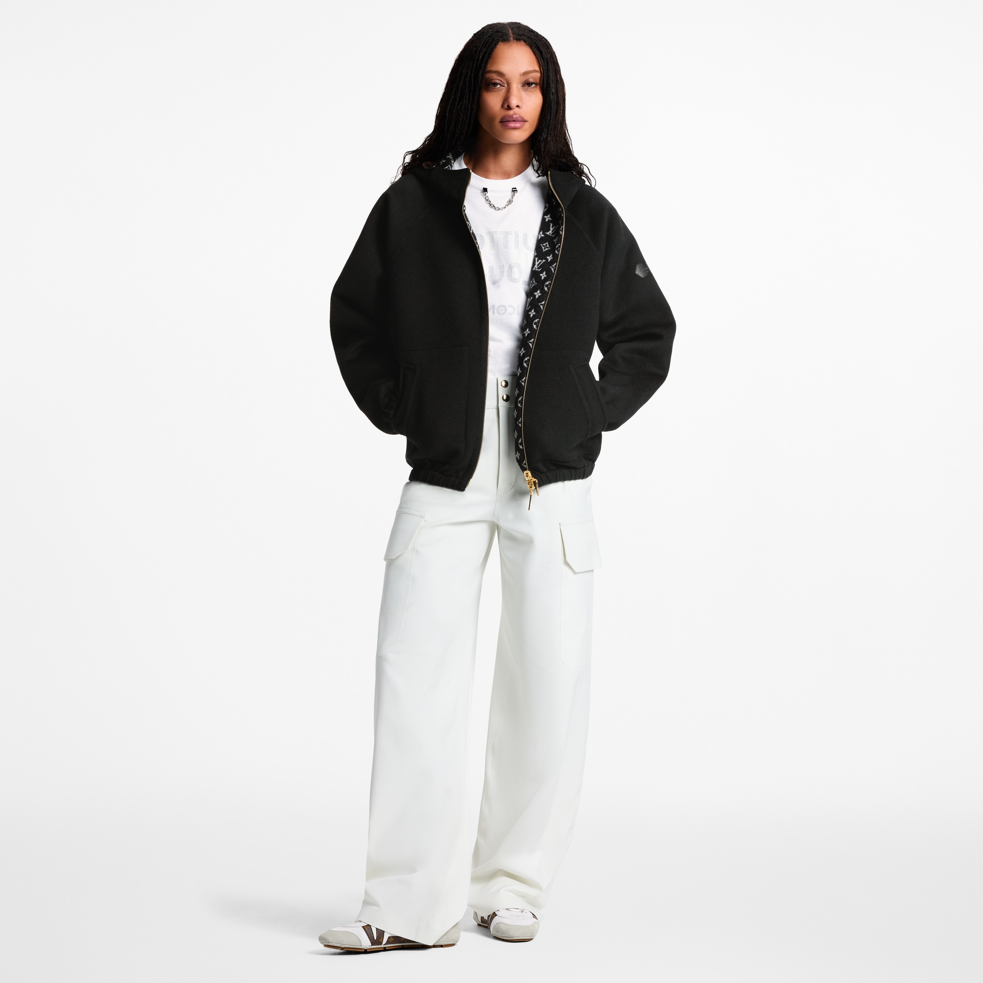 Reversible Double Face Hoodie - Women - Ready-to-Wear | LOUIS